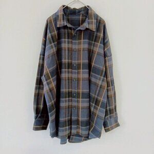 Rope Picnic Shirt Blouse Flannel Shirt Casual Relaxed Feeling